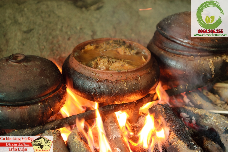 Niêu cá kho làng Vũ Đại ngon