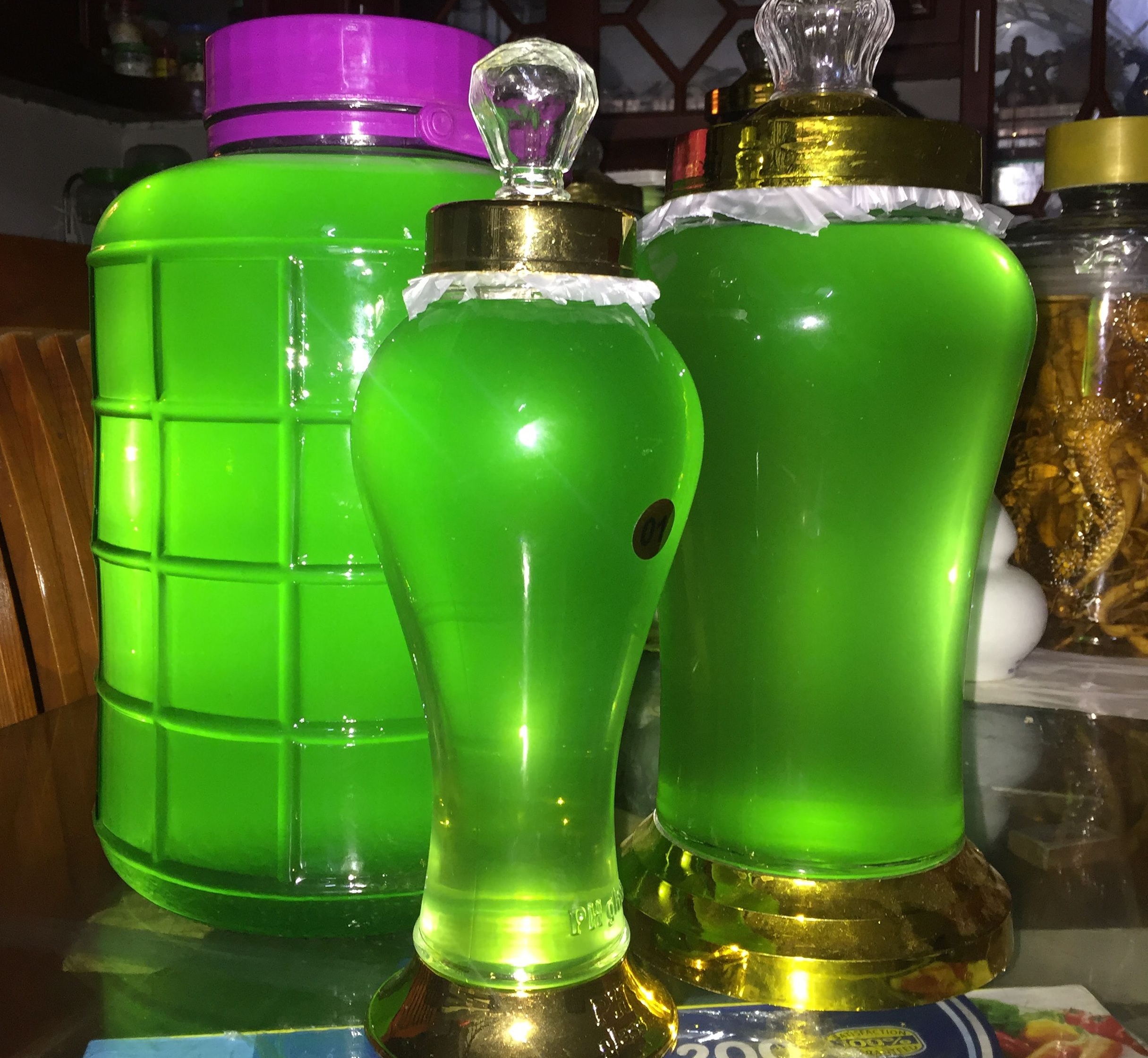 Rượu áp xanh tại Hà Nội 