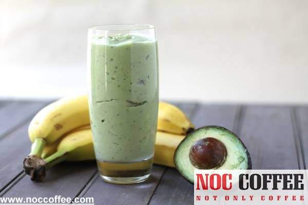 hướng dẫn pha smoothies chuối và bơ