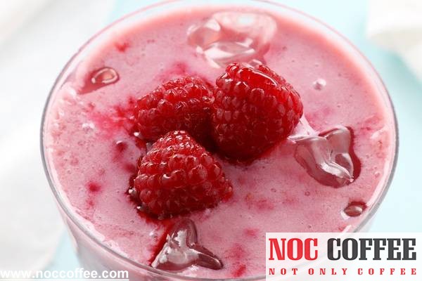 smoothies quả mâm xôi