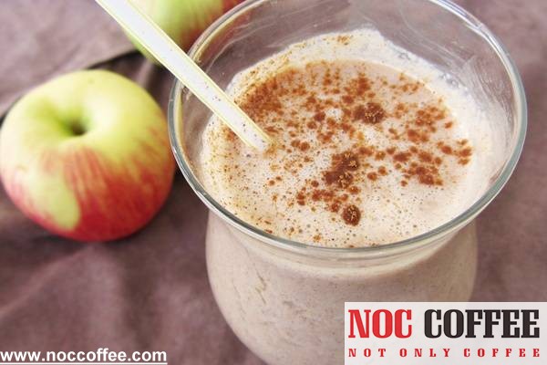 hướng dẫn pha smoothies táo