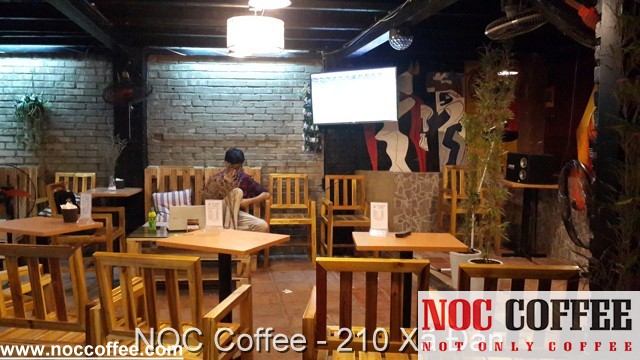 không gian quán cafe tổ chức sinh nhật