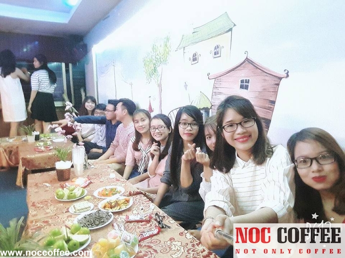 không gian cafe lý tưởng để họp nhóm