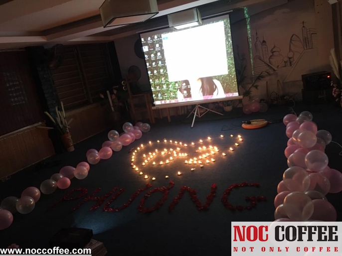 Quán cafe lãng mạn để tỏ tình