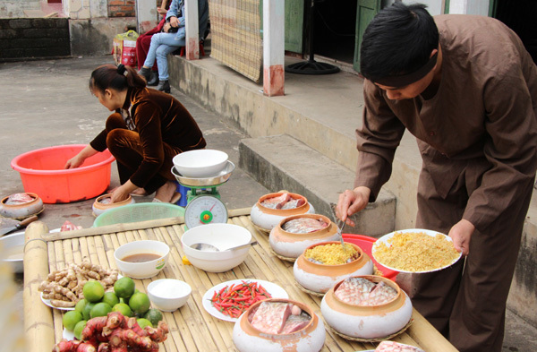 Chuẩn bị nguyên liệu