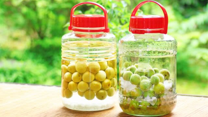 Rượu mơ ngâm sạch - 200k/lit