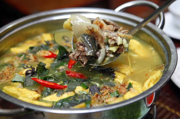 Ba ba om chuối đậu