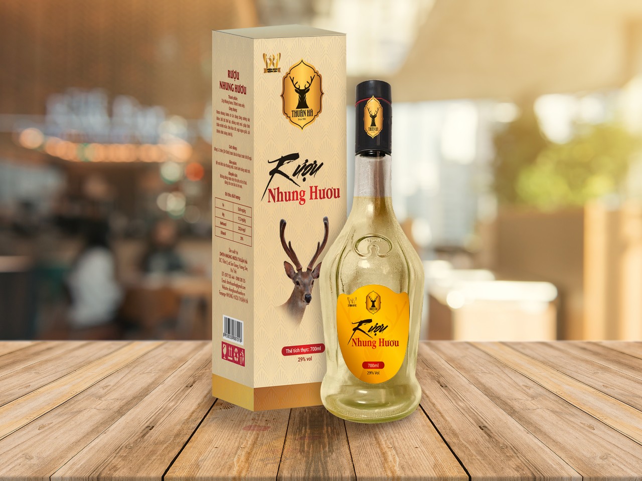 Lợi ích khi sử dụng rượu nhung hươu Hà Tĩnh 