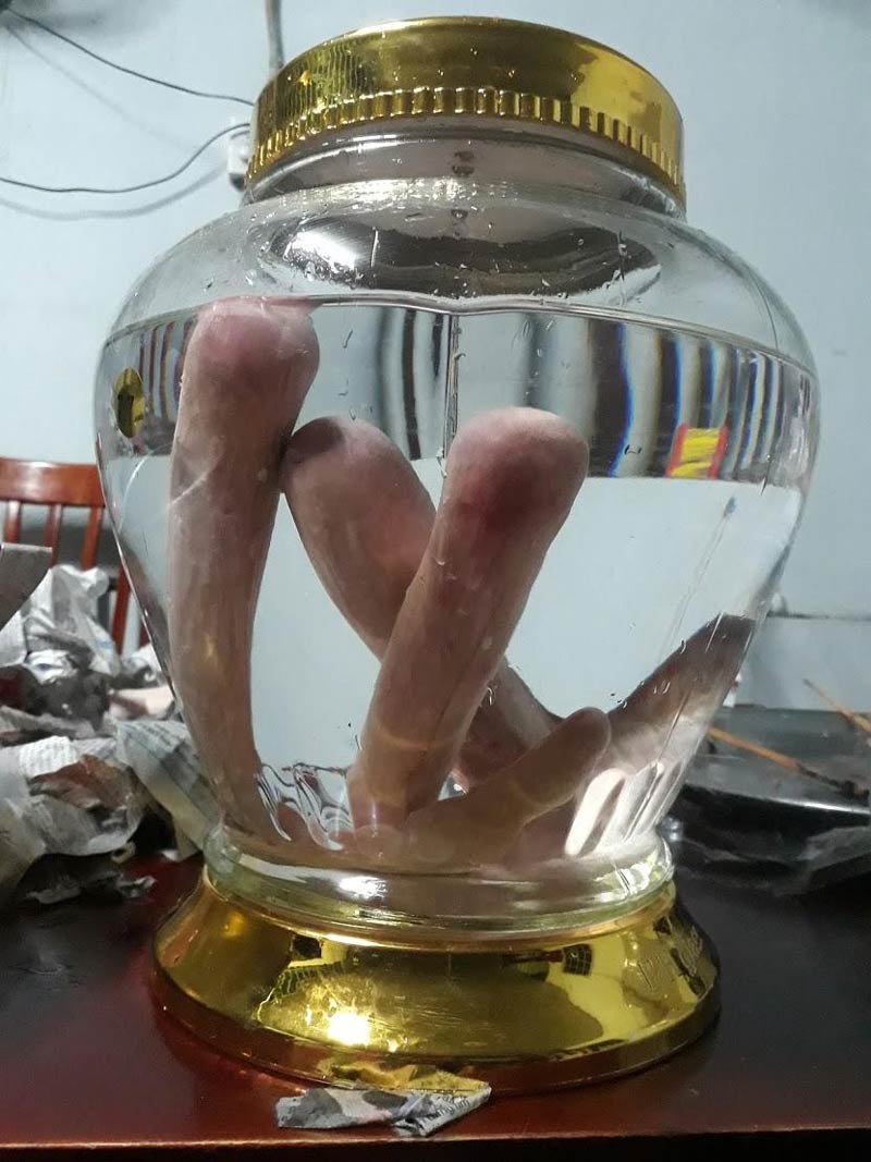 Rượu nhung hươu Hà Tĩnh - 450k/chai 750ml