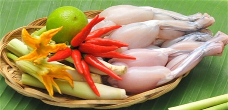 Dinh dưỡng trong thịt đùi ếch