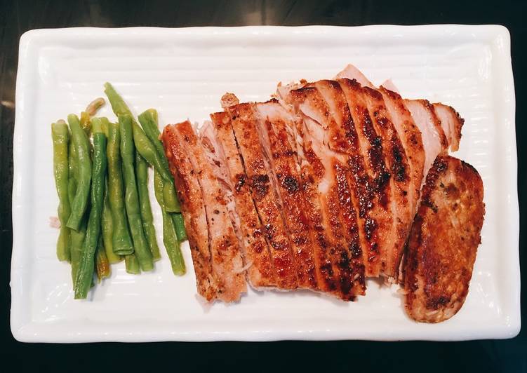 Cá ngừ đại dương áp chảo