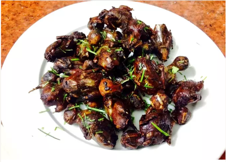 Chim sẻ rán giòn