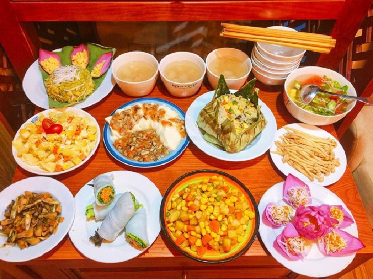 Mâm cỗ chay - 400k/mâm