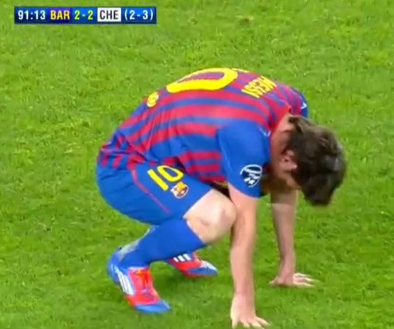 Messi Chelsea Barcelona