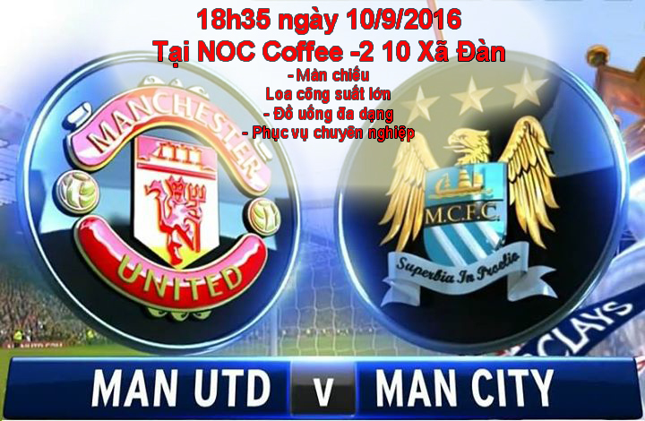derby manchester quan cafe xem bong da