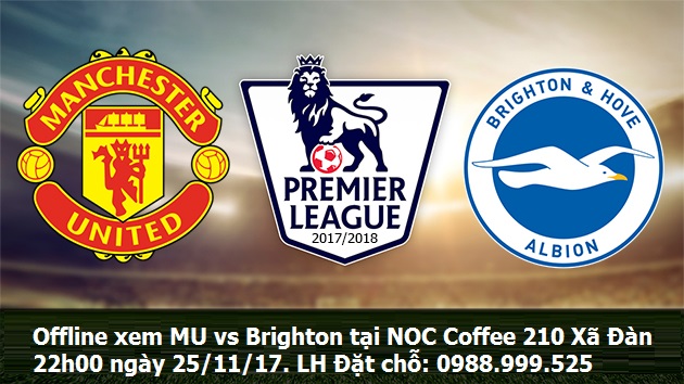 offline xem mu vs brighton
