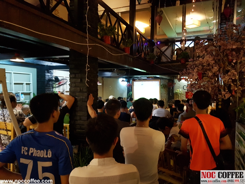 địa điểm xem bóng đá ở hà nội