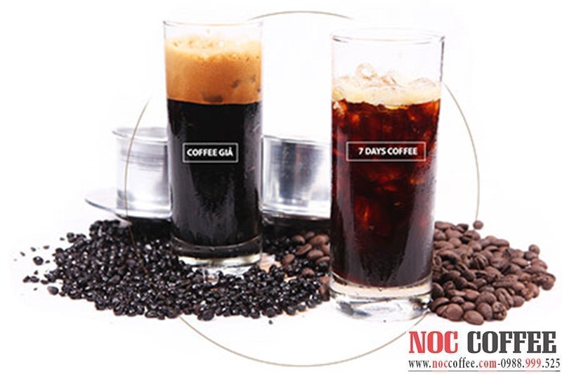 Phân biệt cà phê sạch qua màu sắc