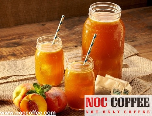 cách làm món trà đào đặc biệt