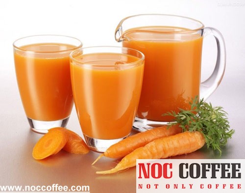 Nước ép cà rốt tươi mát bổ dưỡng