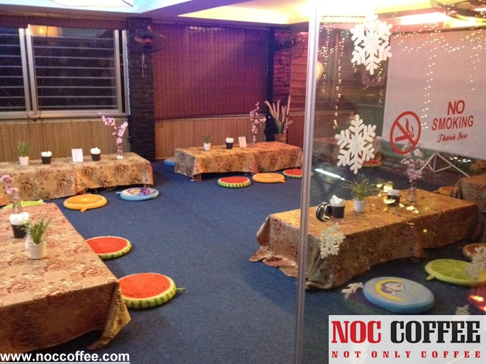 Không gian tĩnh lặng mà vô cùng ấm áp tại tầng 2.