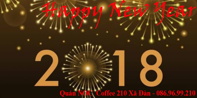 noc coffee chúc mừng năm mới